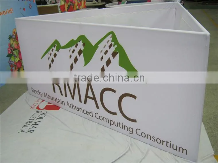 YIDISPLAY Hanging Trade Show Fabric Printing Signs Aluminum