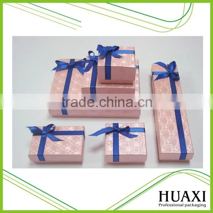 Fashionable Jewelry Gift Box Cardboard Jewelry Boxes