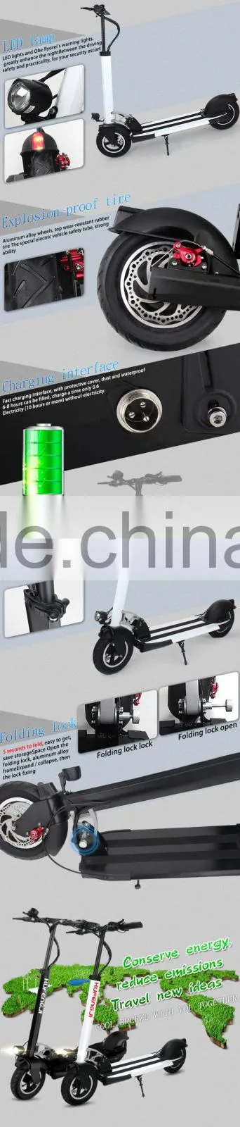 2015 newest 10inch 400W folding electric scooter
