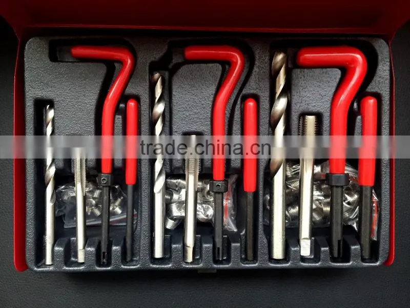 88PC Rethreading Tools Set Thread Repair Kit in Iron Case