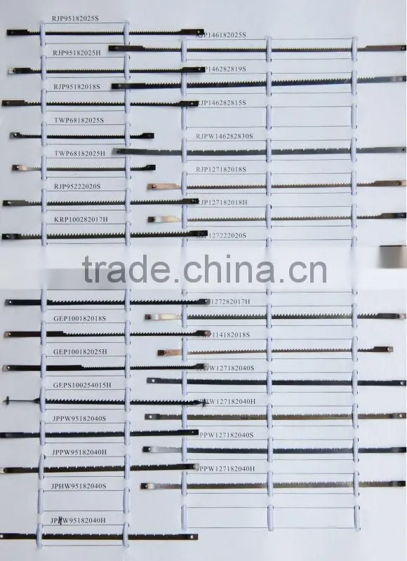 120mm length AHSS ( Advanced High Strength Steel ) surgical dental cutting saw blade sharpening