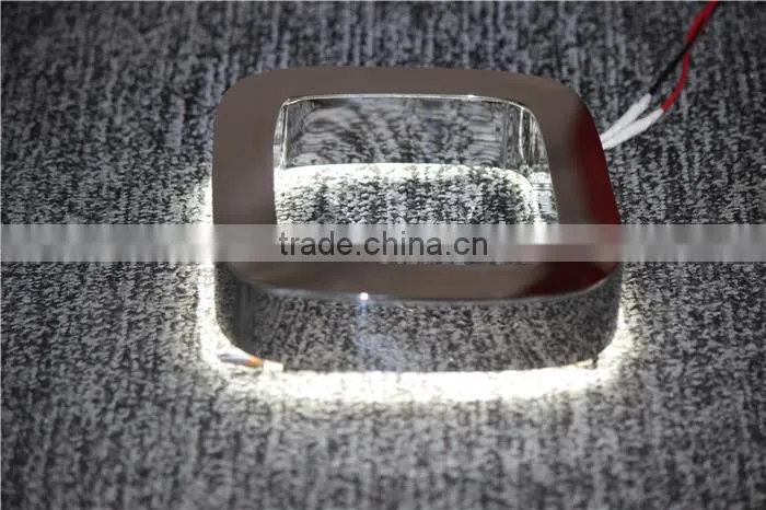 Halo lighting backlit LED advertising metal stainless steel letter sign