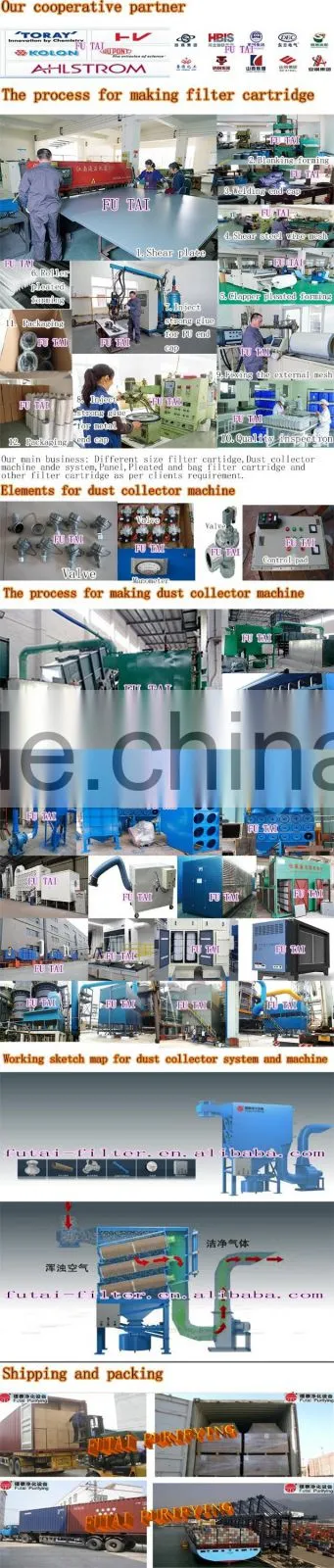 Downflow Dust Collector For Sand Blasting Room system