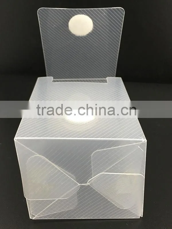 PP transparent deck box with velcron