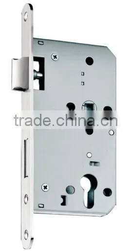 Indian 45mm backset pella 2 point bolt mortise lock body for handle lever lock