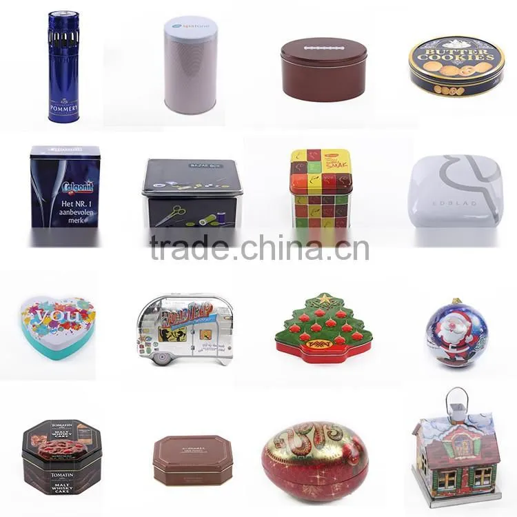 Hotsale Decoration Empty Bowl Shaped Wholesale Candle Tin with Different Colors