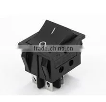 4 PIN black rocker switch T85 with holes RS--608 hot selling