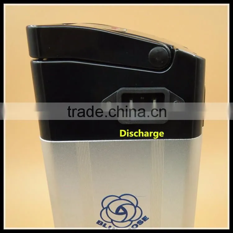 E-bike portable battery pack 36V 10Ah Silver fish type lithium battery