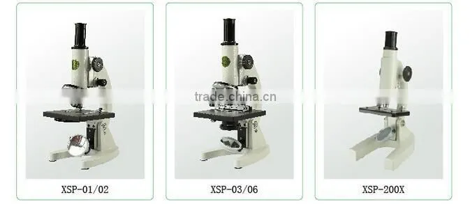 Biological and lab microscope price in student microscope