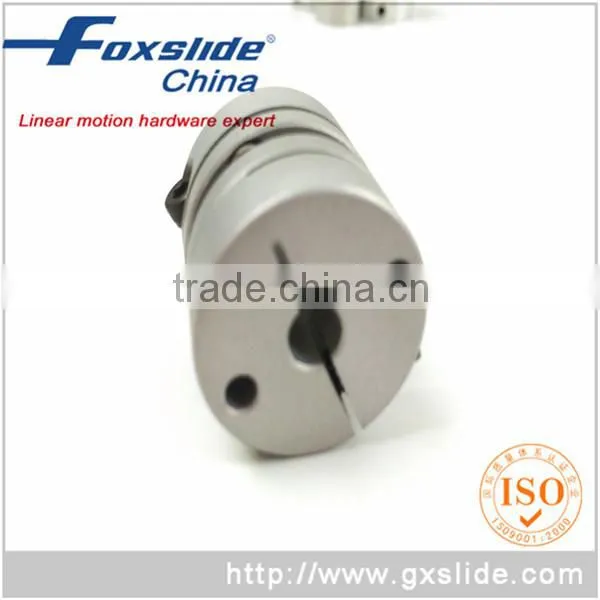 6.35mm to 6.35mm Double Diaphragm Shaft Coupling Disc Couplings Flexible Coupler 26mm OD 35mm Length