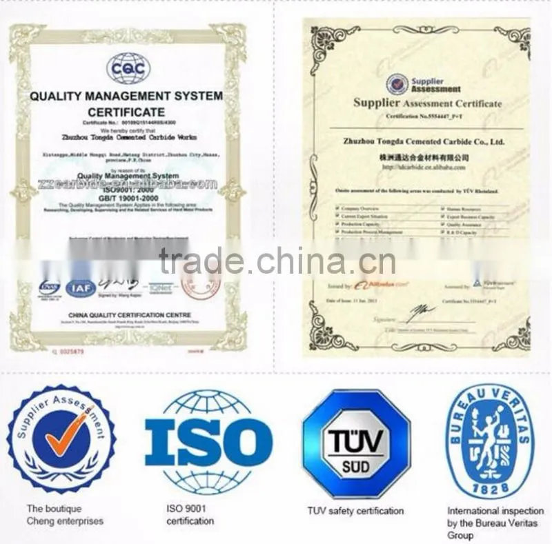 tungsten carbide mechanical ring from zhuzhou