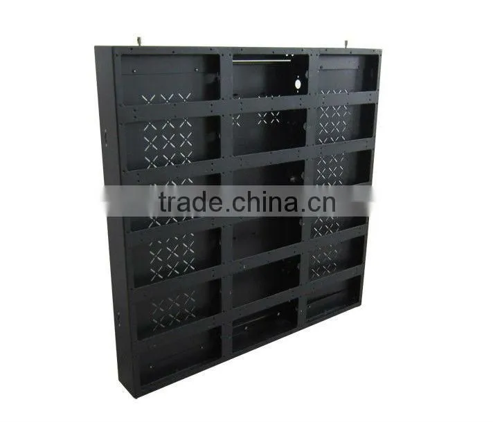 led aluminum cabinets screen, LED cast-aluminum die-casting aluminum cabinet module boards 1200 nits(cd/sqm) sign LED cabinet