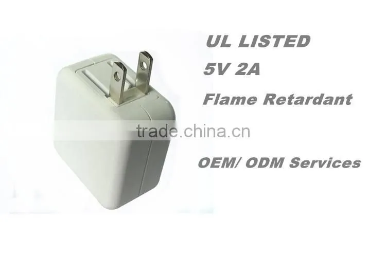 2016 New Design 5V 2A 2 USB Port Travel Adapter USB With Cheap Price