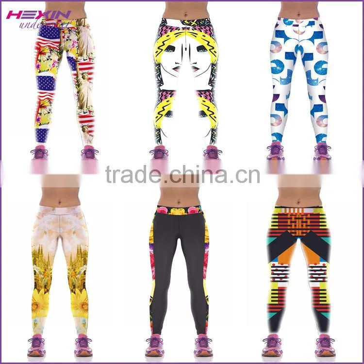 Fashion Colorful No MOQ Galaxy Print Leggings OEM Welcome
