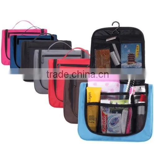 Women's Travel Cosmetic Make up Bag Toiletry Hanging Folding Orgarnizer Bags Wash Bag
