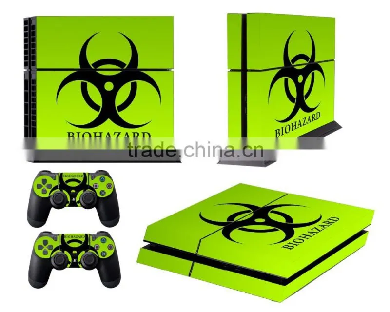 China Supplier New Product Protective Vinyl Skin Sticker For Ps4 Console & Controller