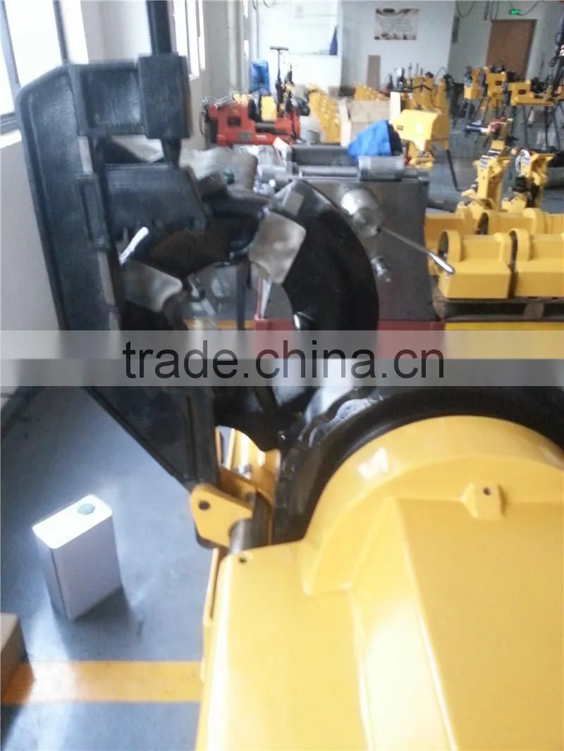 100MM DIAMETER PIPE THREAD CUTTING MACHINE