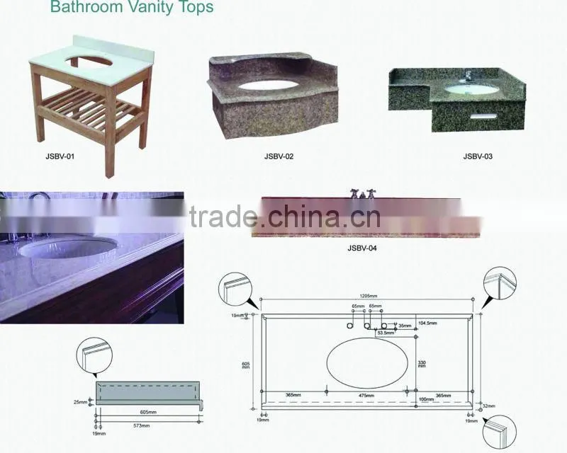 Polished slabs decoration granite outdoor floor tiles
