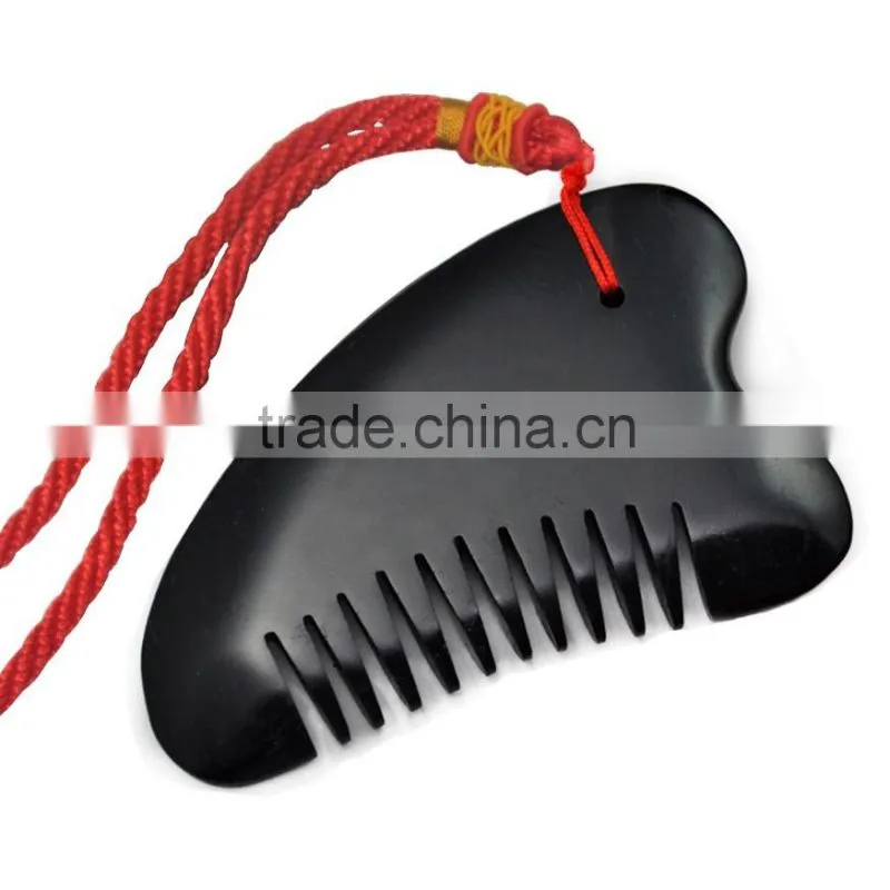 black nephrite comb