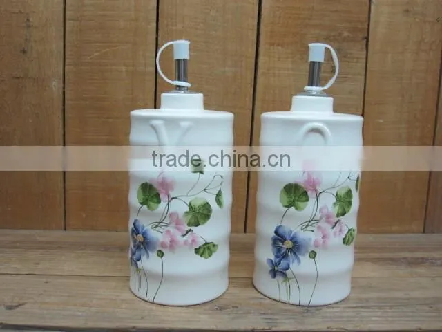 New Ceramic airtight jar with silicon gel