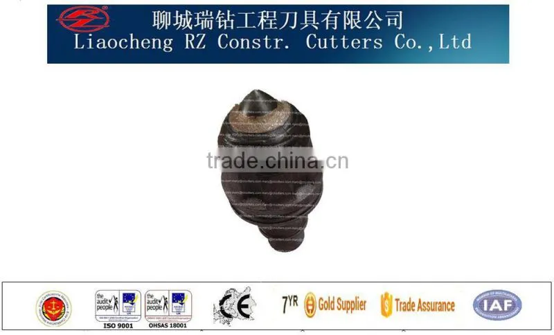 Construction cutting tools.round shank chisel bits.Foundation drilling spare parts