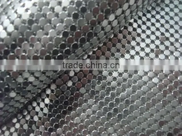 aluminium trimming sheet for sale,adhesive aluminium mesh with backing glue for garment accessory