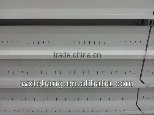 Modern high quality double-side supermarket shelf