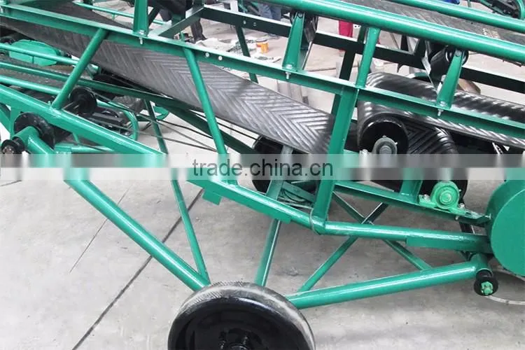 mobile belt conveyor for concrete batching plant finished products12m*800mm/12m*1000mm