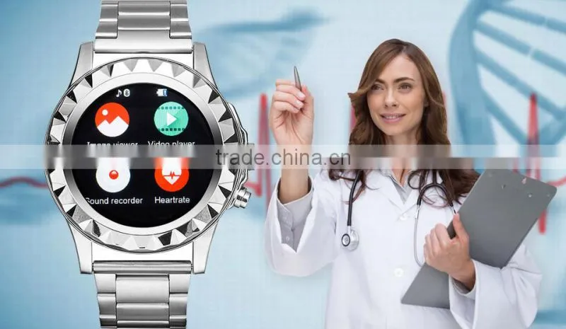 Heart rate monitor Bluetooth Smart Watch LF08 smartwatch health Clock For iphone IOS Android phonewatch with camera 2016 New