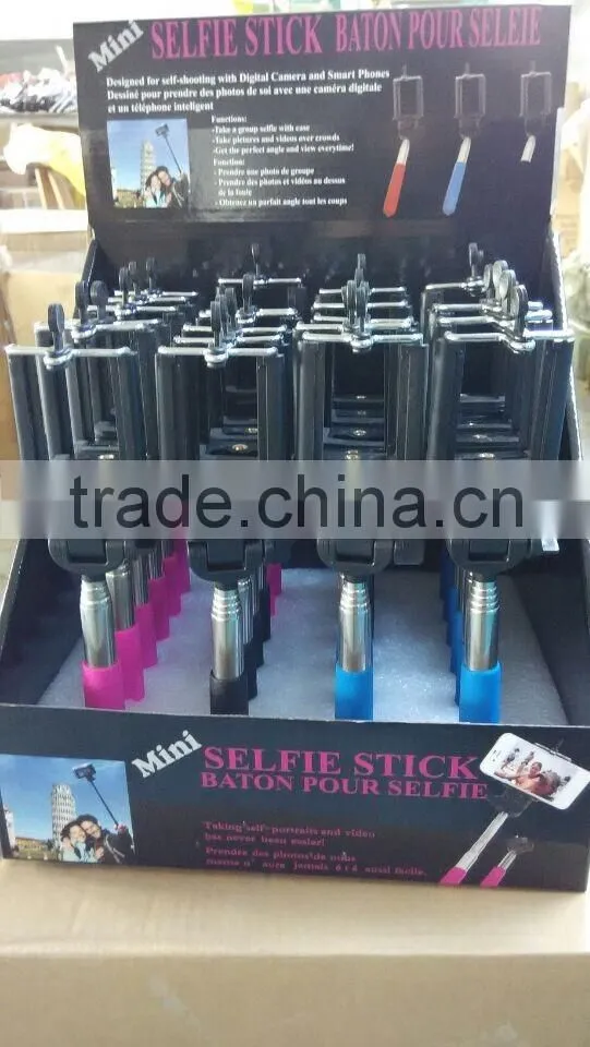 Universal For Samsung Telescopic S/S mini Selfie Stick