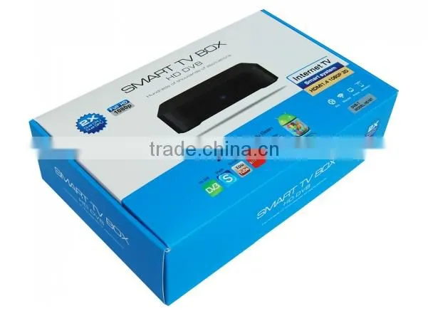 2014 HOT DVB-T2 Set top box full HD DVB T2 android tv box