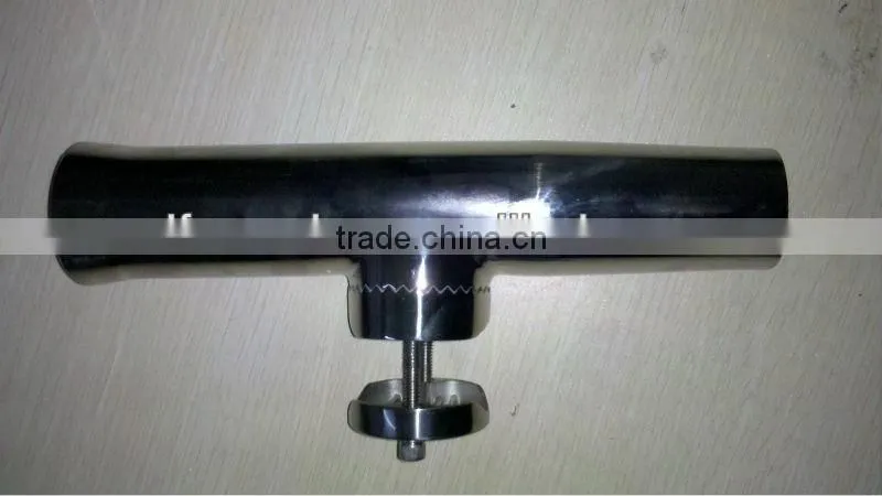 Stainless Steel Clamp On Tulip Style Rod Holder/ Tournament Style