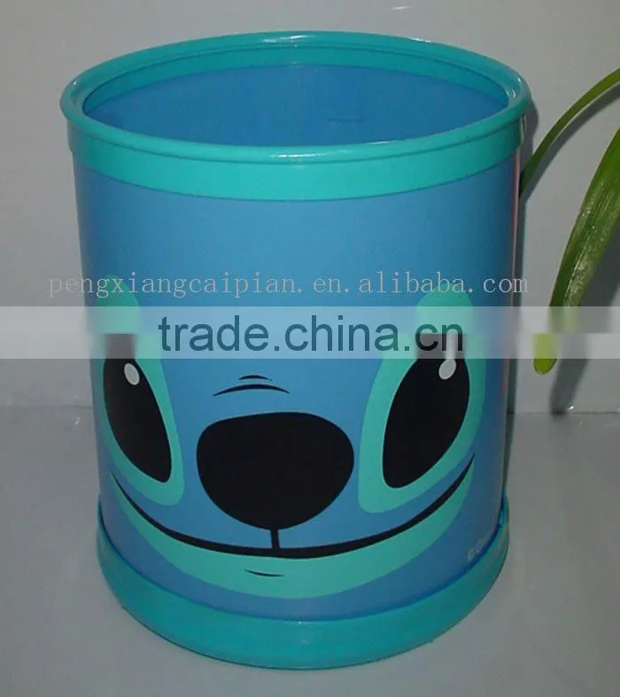 plastic waste bin