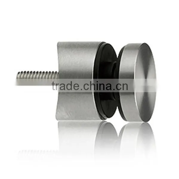 Stainless Steel round Curved back Glass Holder 30mm SS Glass Holder