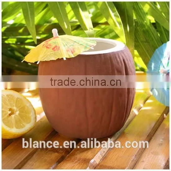 Ceramic Coconut mug in coconut shape for summer