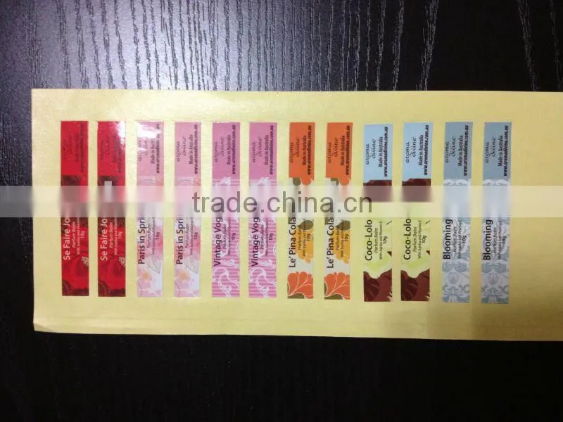 stone paper sticker