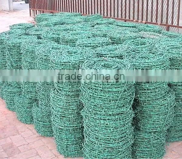 Galvanized Razor Barbed Wire/PVC iron barbed wire (supplier)