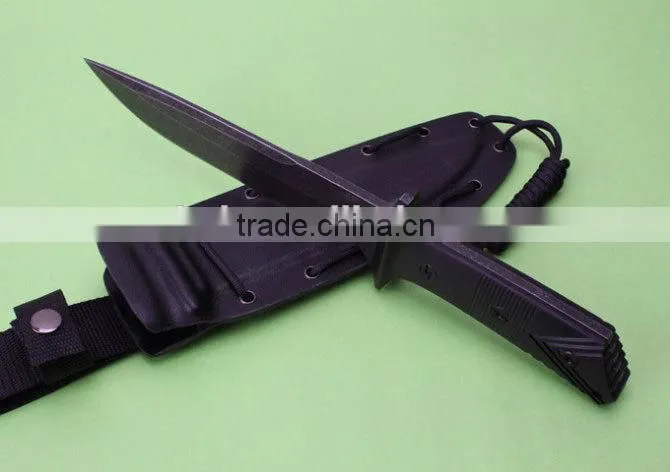 OEM AUS-10A tactical fixed blade knife with G10 handle UD50079