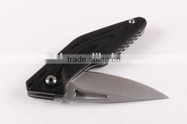 OEM G10 hunting knife with D2 blades