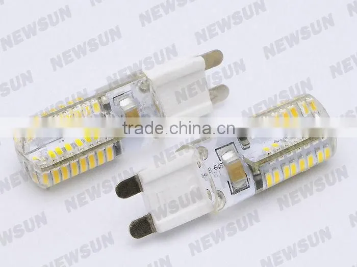 G9 Led Bulb Lamp 220V 3W LED Spotlight 3014 SMD White LED Corn Bulb Light warm white g9 led Crystal Chandelier Light