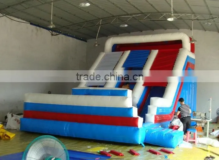 commercial cartoon inflatable slide
