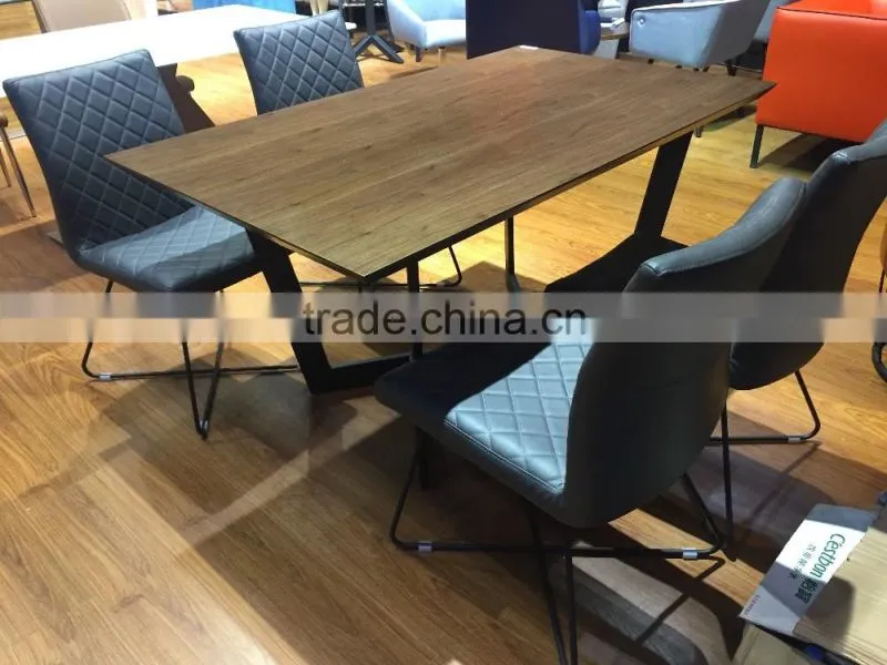 TB foshan city furniture manufacturers metal furniture korean dining table