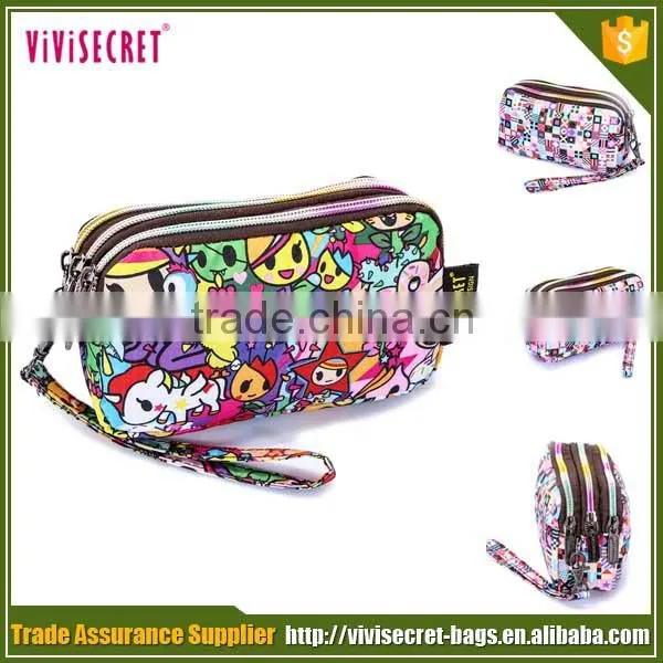 Vivisecret Guangzhou factory sublimation custom nylon women wallet