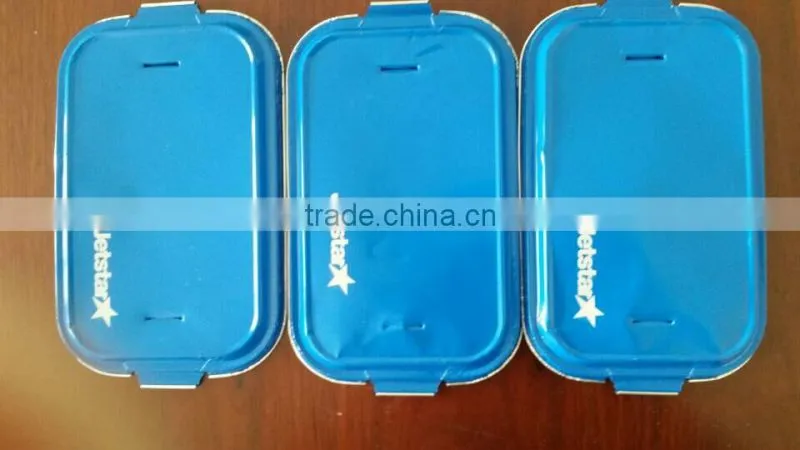 top China thick golden color food container aluminum foil