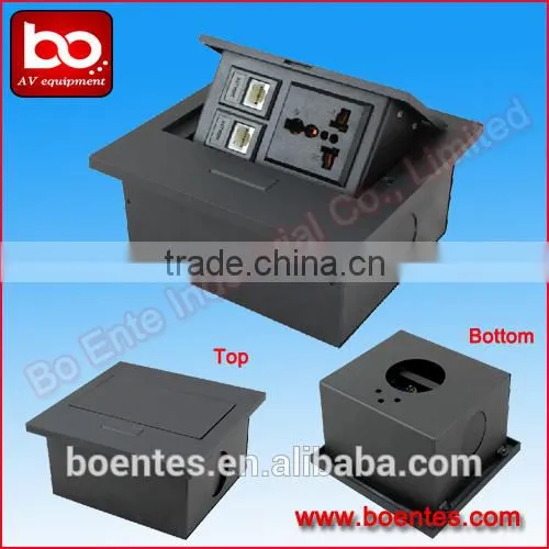 Guangzhou Office Desk Pop Up Power Socket/Desktop Power Plug with VGA