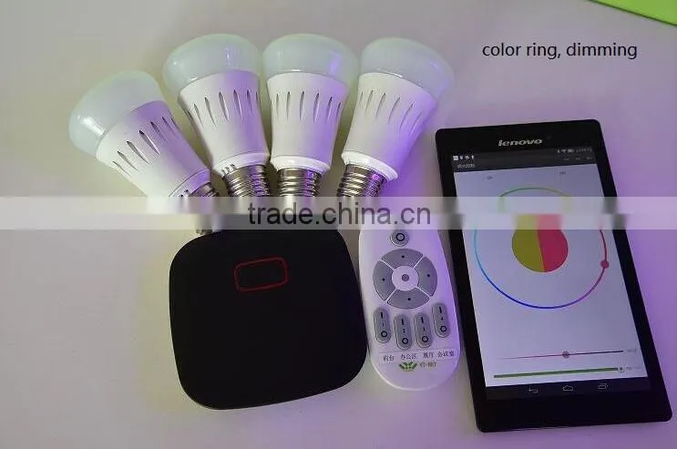 Super Bright Mobile Bluetooth led bulb light 7w led bulb ,color changing smart led light bulb 7w