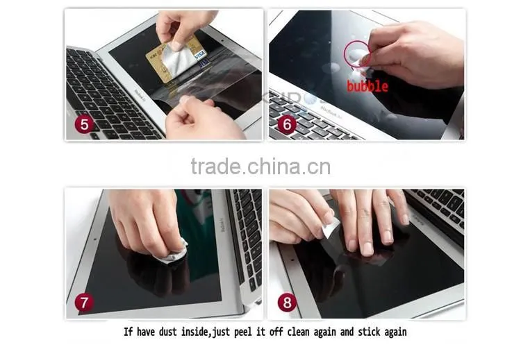 Ultra Clear anti-blue privacy tablet pc tempered glass for macbook