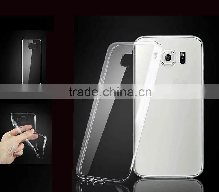 Ultra Thin Transparent Clear Slim Soft TPU Case For Samsung Galaxy S6