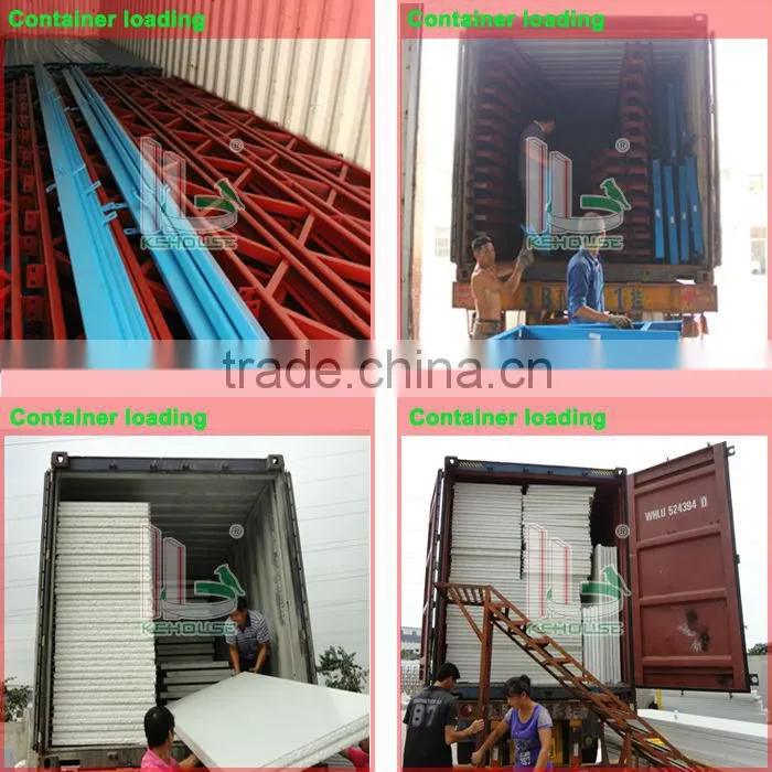 workers construction porta cabin ready made house use prefabricated house