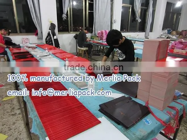 accept custom order gift bags polyester sation ribbon knotted black eyelets bags